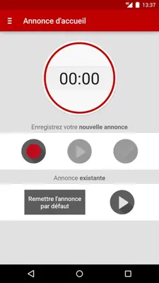 Messagerie Vocale Free android App screenshot 2